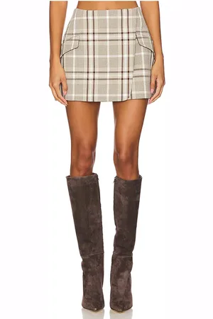Simkhai Payton Wrap Mini Skirt in . Size 4, 6, 8.