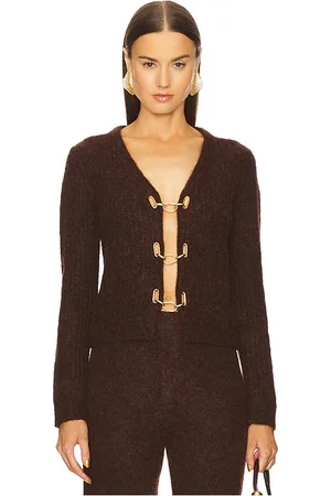 Cult Gaia Adel Knit Cardigan in . Size M, S, XL, XS.