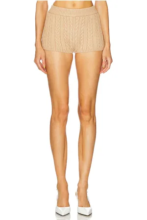 SER.O.YA Molly Cable Knit Hot Short in . Size M, S, XS, XXS.