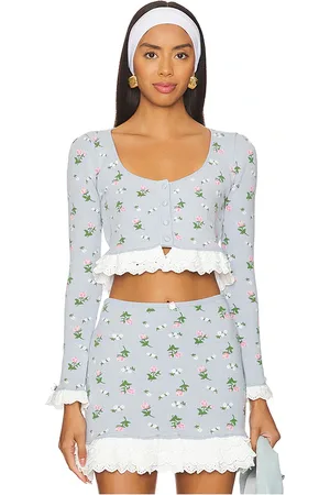 For Love & Lemons Amalia Knit Cardigan in . Size S.