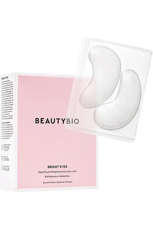 BeautyBio Bright Eyes Depuffing & Brightening Eye Gels in .
