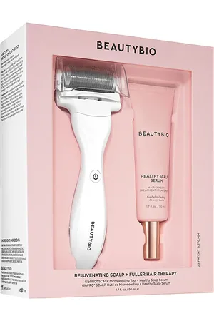 BeautyBio GloPRO Microneedling & Healthy Scalp Hair Density Treatment Set in .