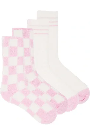 Barefoot Dreams CozyChic Barbie 2 Pair Sock Set in .