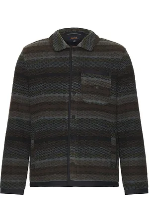Roark Revival Ember Overshirt in . Size S, XL/1X.