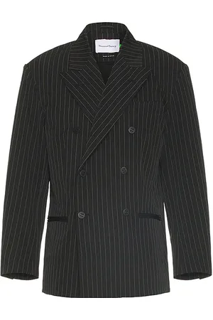 House of Sunny Pinstripe Blazer in . Size XL/1X.