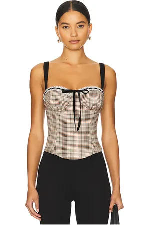 MORE TO COME Flora Corset Top in . Size S, XS.