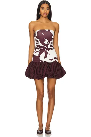 SIEDRES Roben Strapless Mini Dress in . Size XS.