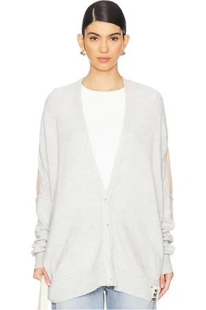 Free People X REVOLVE x We The Free Essential Cardi in Tan,Grey. Size XS.