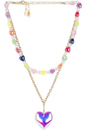 8 Other Reasons Heart Layered Necklace in .