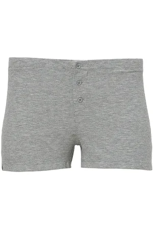Barefoot Dreams Malibu Collection Ultra Soft Rib Boxer Shorts in . Size S, XL.