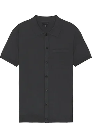 CLUB MONACO Short Sleeve Tech Button Down Shirt in . Size S.