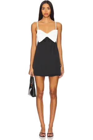 Show Me Your Mumu Best Bow Color Block Mini Dress in . Size M, S.