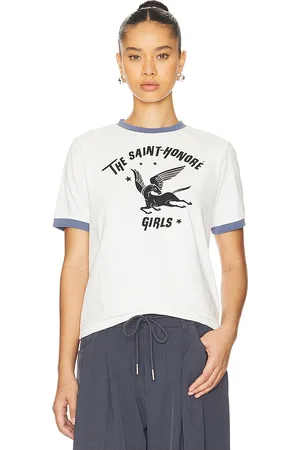 Être Cécile St Honore Girls Ringer Tshirt in . Size M, S, XL, XS.