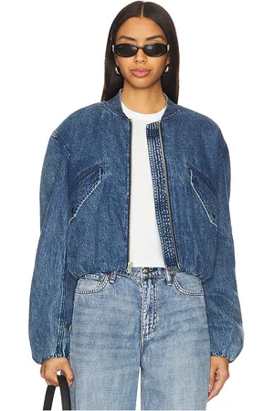 RAG&BONE Maggie Cropped Bomber in . Size M, XL.