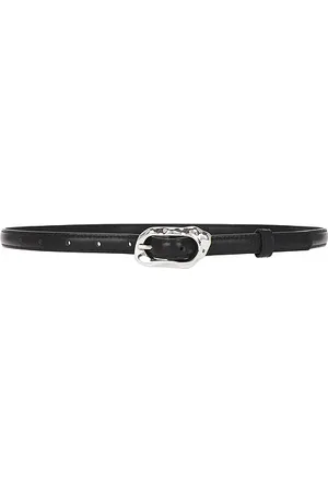 BLACK SUEDE STUDIO Greca Belt in . Size M.