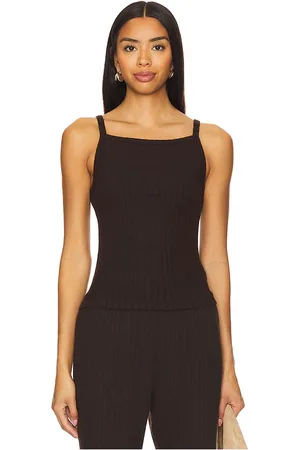 Donni. The Sweater Rib Spaghetti Tank in . Size S, XL.