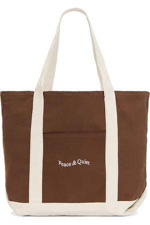 Museum of Peace and Quiet Wordmark Boat Tote in .