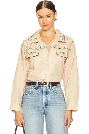 Found X REVOLVE Embroidered Button Up Shirt in . Size M. Also in S.