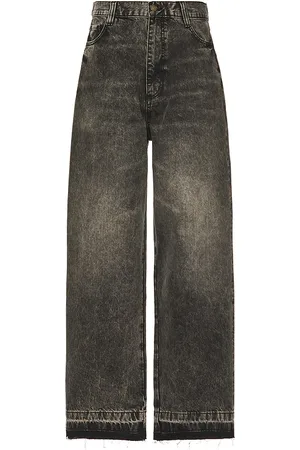 BOILER ROOM Printed 5 Pocket Jeans in . Size 34, 36.
