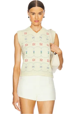 Calle Del Mar Cashmere Fair Isle Vest in . Size S, XS.