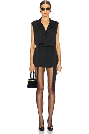 Kiki de Montparnasse Crossover Sleeveless Bodysuit in . Size XS.