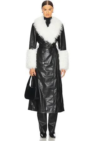 Adrienne Landau The Daisy Coat in . Size M, S.