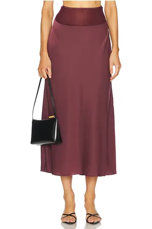 WeWoreWhat Midi Chiffon Cutout Skirt in . Size 12, 14, 2.