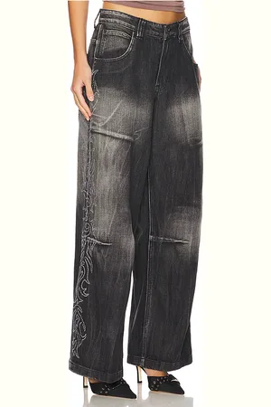Jaded London Diamante Western Colossus Jeans in . Size 30.