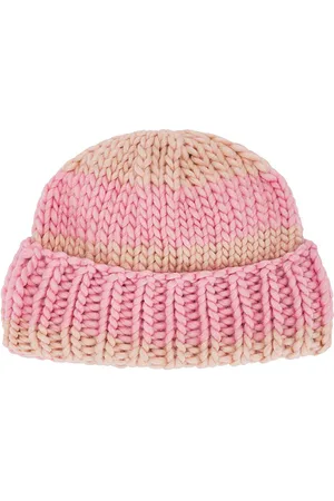 Hope Macaulay & Cream Chunky Knit Beanie in .