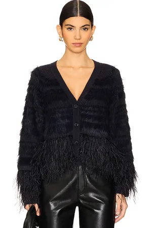 Cinq A Sept Vida Feather Cardigan in . Size S.