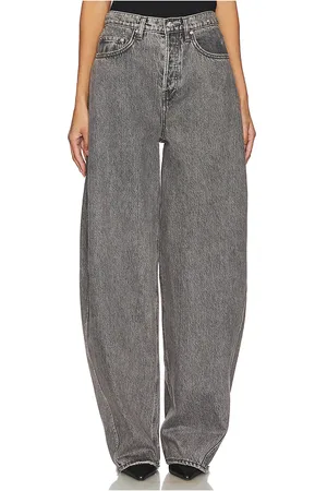 GRLFRND X Emily Gemma Paola Barrel Leg Jean in . Size 24, 25.