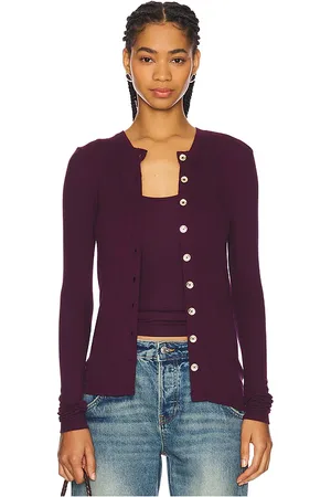 Goldie Estelle Classic Cardigan Gold Button in . Size M, S, XS.