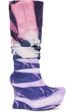Masha Popova Drapey Slouch Boots in . Size 39.