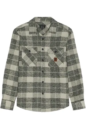 Brixton Bowery Heavyweight Flannel in . Size S.