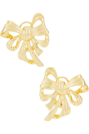 ANINE BING Bow Earrings in .