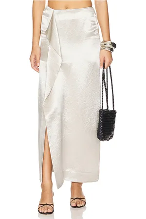 Bondi Born Kobe Wrap Over Maxi Skirt in . Size S, XS.