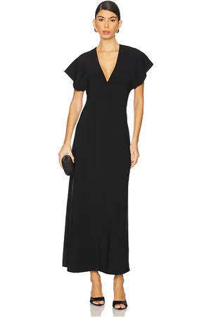 EAVES Malka Midi Dress in . Size XS, XXS.