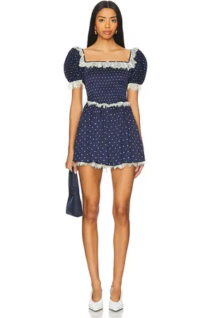For Love & Lemons Ines Mini Dress in . Size S.