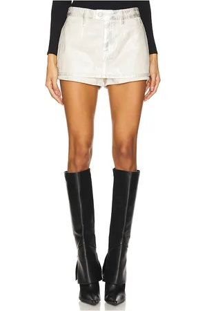 Free People X We The Free Galivanting Metallic Skort in . Size 26, 28, 30, 31.