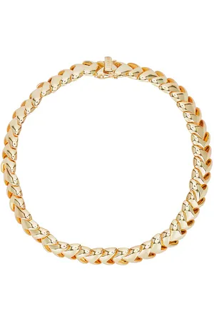 ANINE BING Layered Heart Chain Necklace in .