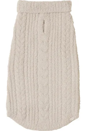 Barefoot Dreams CozyChic Cable Pet Sweater in . Size S, XS, XXL, XXXL.