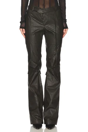 OTTOLINGER Deconstructed Flared Pants in . Size XL, XS.