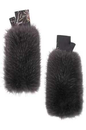 KIM SHUI Faux Fur Gloves in .