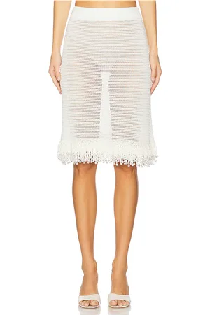 Paris Georgia Fringe Skirt in . Size S.