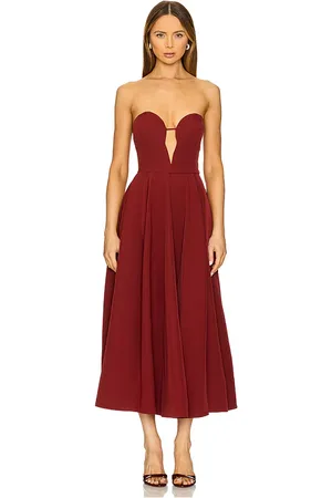 Bardot X REVOLVE Opal Volume Midi Dress in . Size 12, 2, 4, 6, 8.