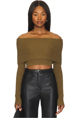Camila Coelho Elan Off Shoulder Top in . Size M, S, XL, XS, XXS.