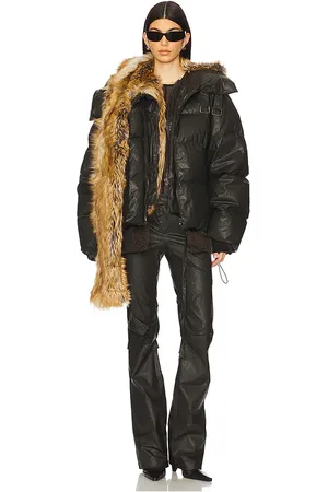 OTTOLINGER Woven Deconstructed Double Zip Puffer Jacket in . Size M, S, XL.