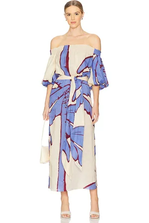 JOHANNA ORTIZ Harbor Hues Maxi Dress in . Size S, XS.