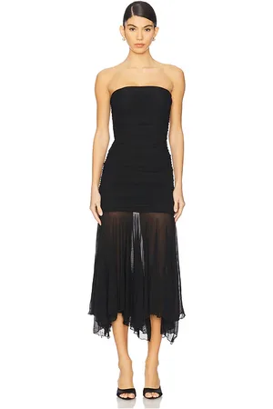 superdown Amaris Strapless Dress in . Size M, S.