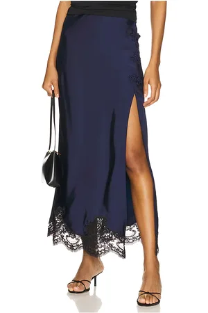 STONE_COLD_FOX X REVOLVE Camila Midi Skirt in . Size M, S, XL, XS.